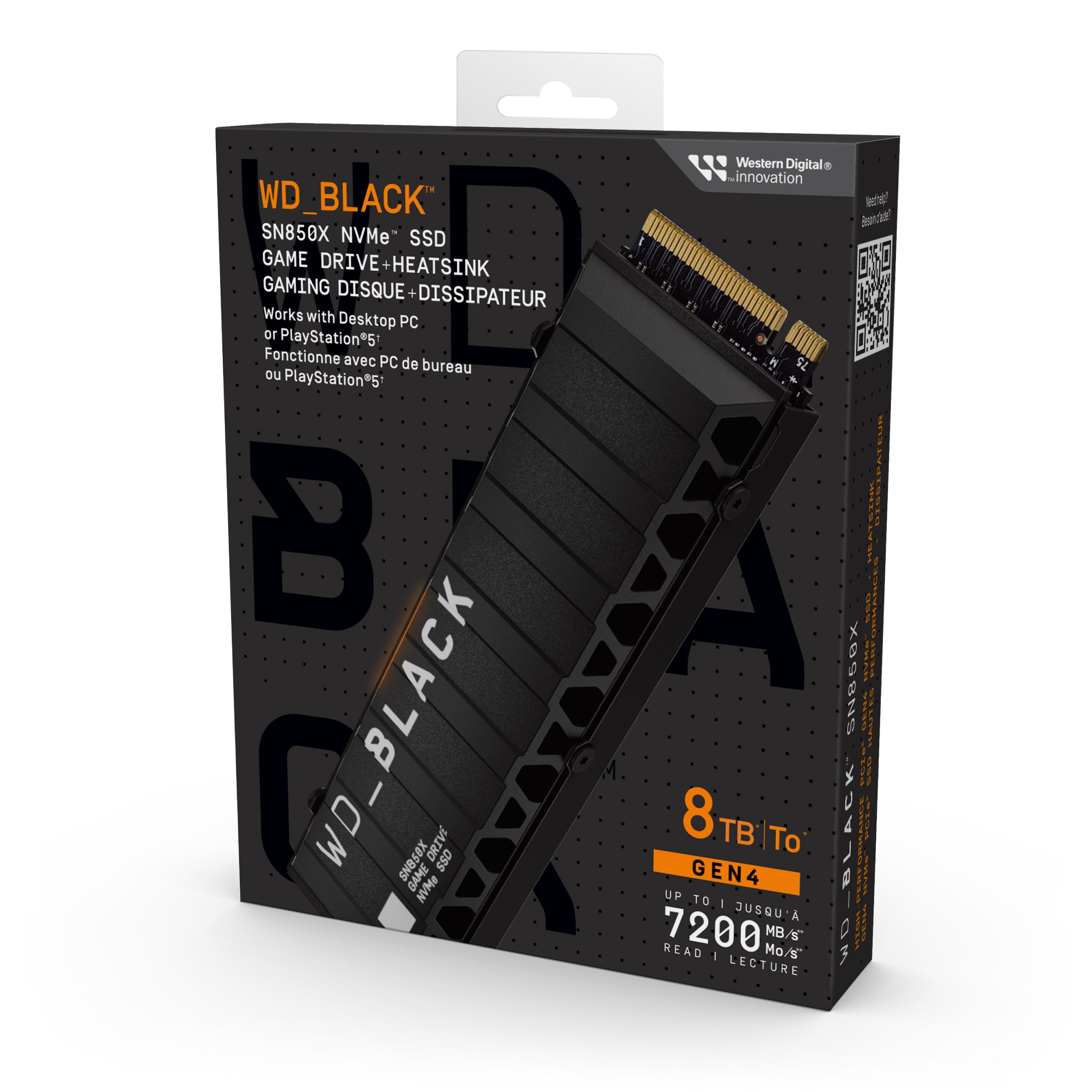 WD_BLACK™ SN850X NVMe™ SSD with Heatsink-Data Storage-futuromic